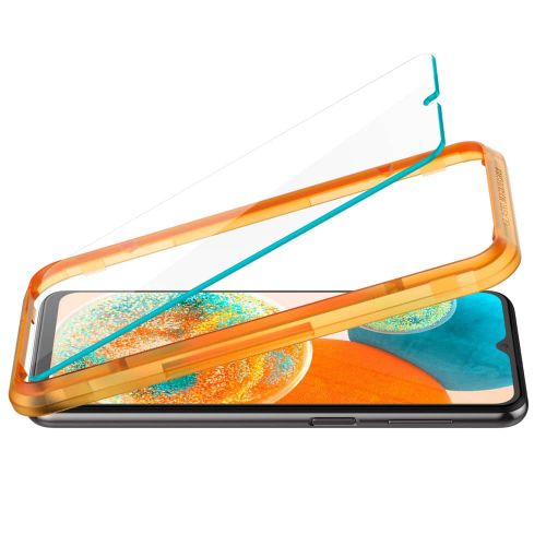 SPIGEN ALM GLAS.TR KALJENO STAKLO 2-KOM ZA SAMSUNG GALAXY A23 5G / LTE CLEAR slika 2