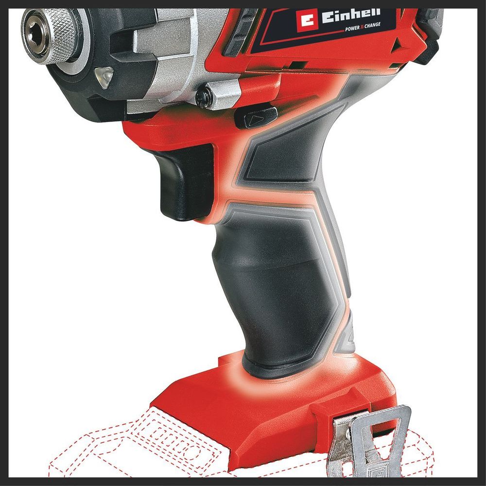 Einhell Akumulatorski udarni odvijač TE-CI 18/1 Li-Solo + Baterija 2.5 Ah i punjač slika 3