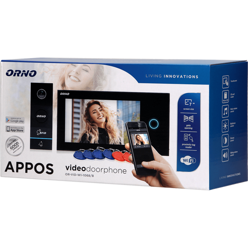 Orno Video interfon 7", set, Appos - OR-VID-WI-1068/B slika 2