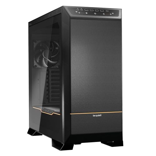 be quiet! BGW50 DARK BASE PRO 901 Black, MB compatibility: E-ATX / XL-ATX / ATX / M-ATX / Mini-ITX, Three pre-installed be quiet! Silent Wings 4 140mm PWM fans, Ready for water cooling radiators up to 420mm slika 1