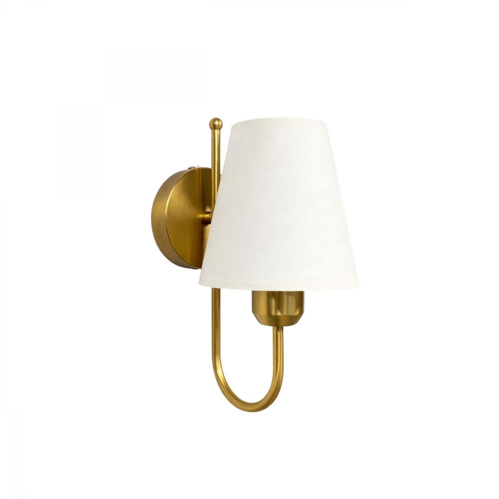 Zidna Lampa 242429 - Zlatna i Ecru slika 2