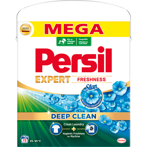 Persil Deep Clean Powder Expert Freshness 72 pranja, xxl slika 1