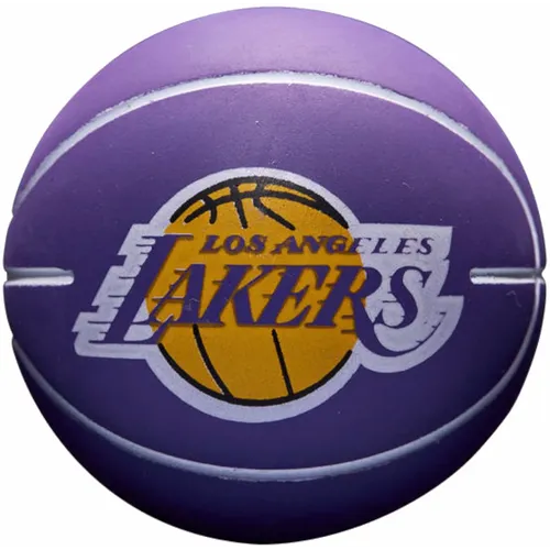 Wilson NBA Dribbler Los Angeles Lakers mini košarkaška lopta WTB1100PDQLAL slika 3