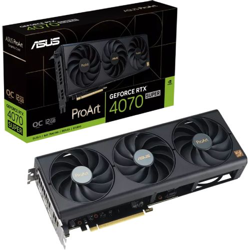 Asus nVidia GeForce RTX 4070 SUPER 12GB 192bit PROART-RTX4070S-O12G grafička karta slika 1