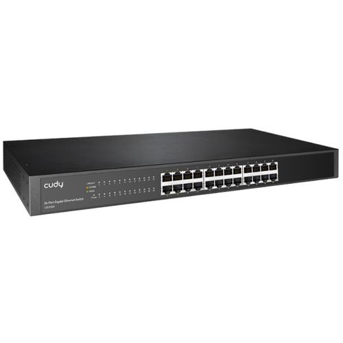 Cudy GS1024 24-Port 10/100/1000M Switch,24 x Gbit  RJ45 port, rackmount (alt. Teg1024d, PFS3024-24) slika 3