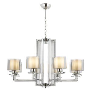 Luster Av-4285-8K Chrome sa Staklenim Kapama