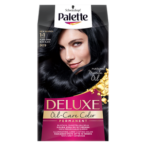 PALETTE DELUXE boja za kosu 1-1 (909) Plavo-crna