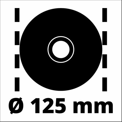 Einhell Classic kutna brusilica u setu TC-AG 125/850 Kit slika 7