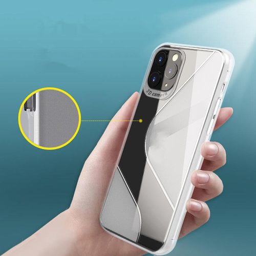 S-Case fleksibilna maskica za Huawei P Smart 2020 - crna slika 4