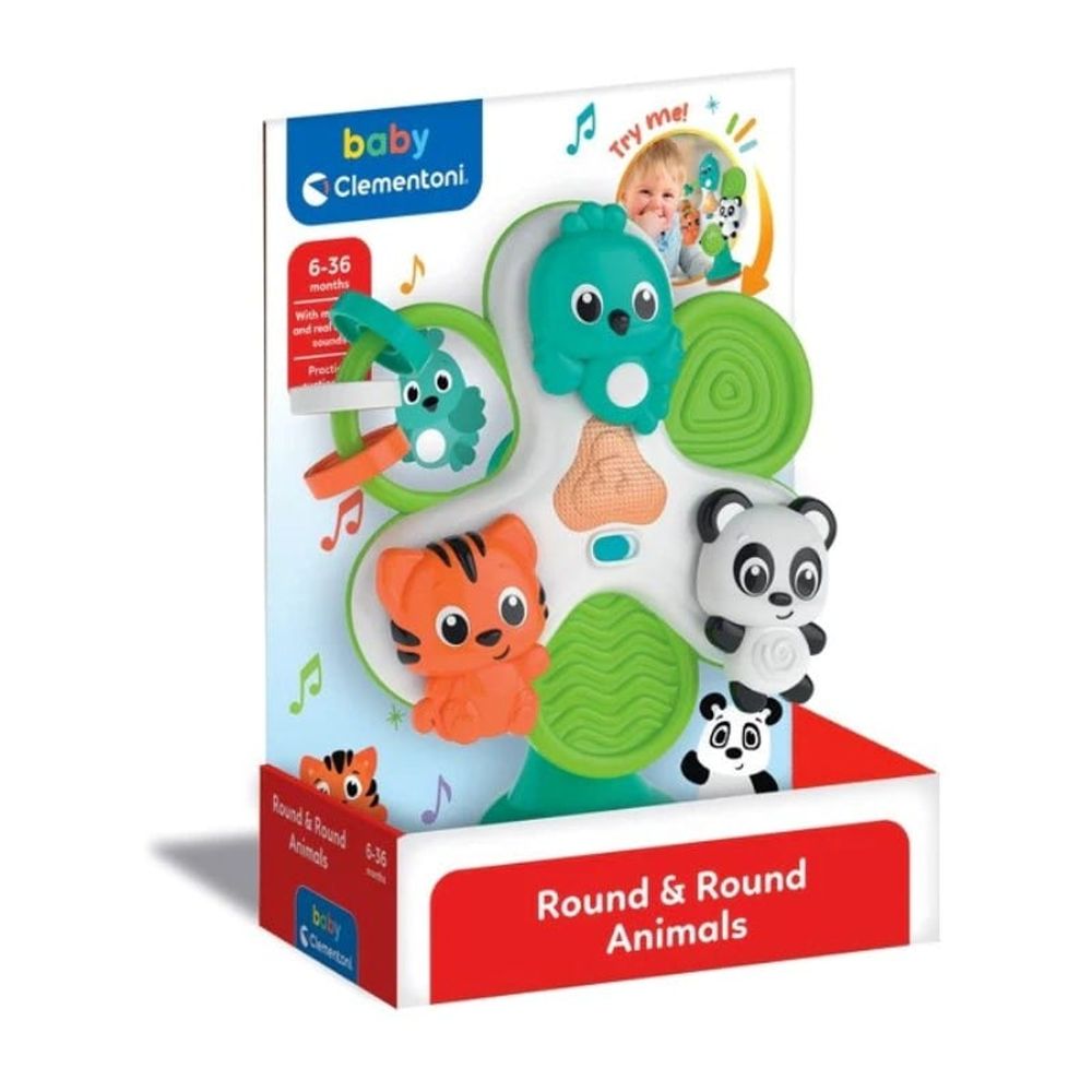 Clementoni CL17915 Igračka za hranilicu Round & Round Animals slika 3