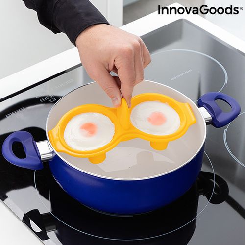 InnovaGoods Oovi dvostruko kuhalo za jaja od silikona  slika 4