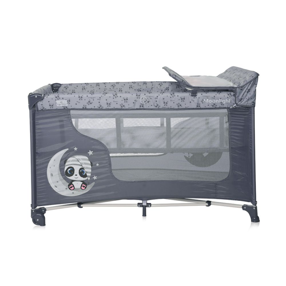 Lorelli Vikend krevetac Moonlight, Cool Grey Pandas - 2 Nivoa slika 2
