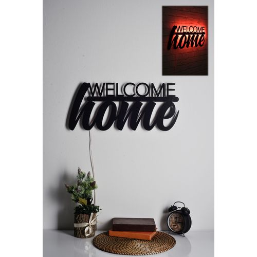 Wallity Dekorativno LED svijetlo- WELCOME, Welcome Home - Red slika 6