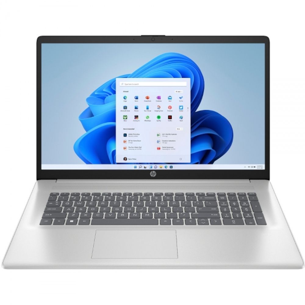 HP 17-cp3216nw laptop Ryzen 7 16 GB 512 GB SSD Windows 11 Home srebrni slika 1