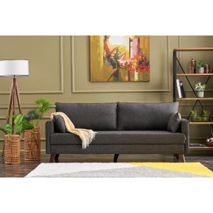 Bella Sofa Bed - Anthracite Anthracite 3-Seat Sofa-Bed