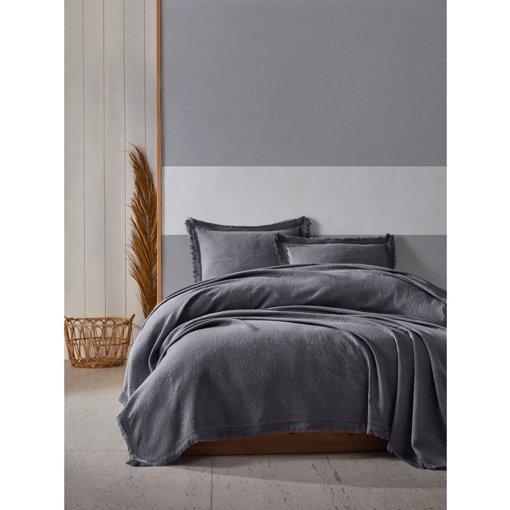 Grace - Set Duplog Piquea u Antracit Boji slika 1