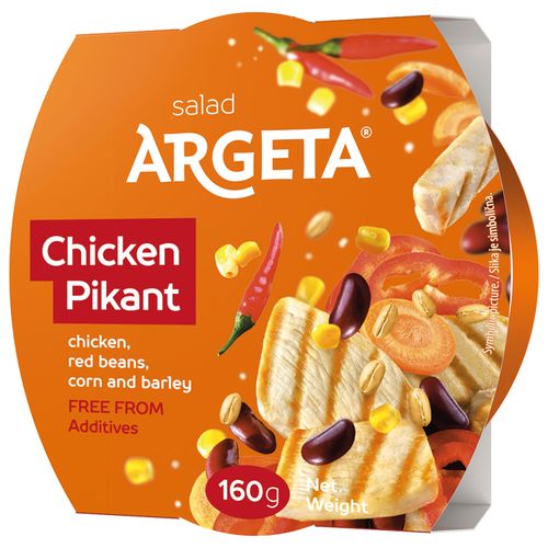 Argeta Salata Chicken pikant 160 g slika 1