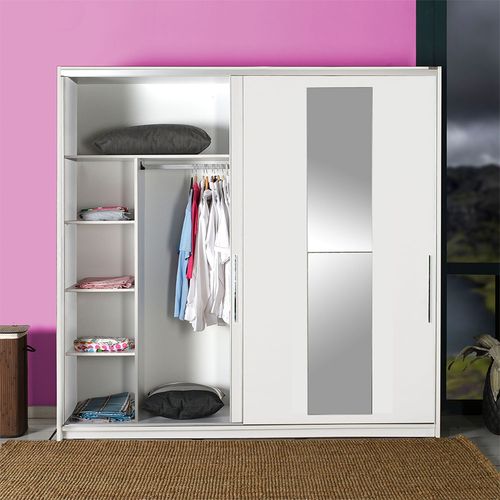 SWD-720-BB-3 White Wardrobe slika 7