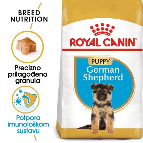 ROYAL CANIN BHN German Shepherd Puppy, potpuna hrana posebno namijenjena štencima pasmine njemački ovčar, 12 kg slika 5