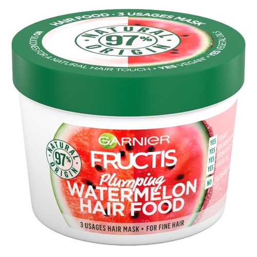 Garnier Fructis Hair Food Watermelon Maska za kosu 390 ml slika 1