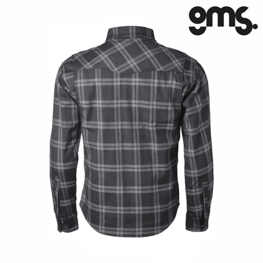 Majica - košulja za motor GMS Jaguar Neo - Siva vel.3XL slika 2