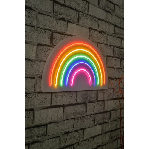 Wallity Ukrasna plastična LED rasvjeta, Rainbow - Multicolor slika 10