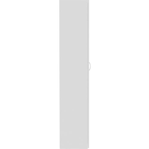Ormarić za pohranu od iverice 80 x 35,5 x 180 cm bijeli slika 41