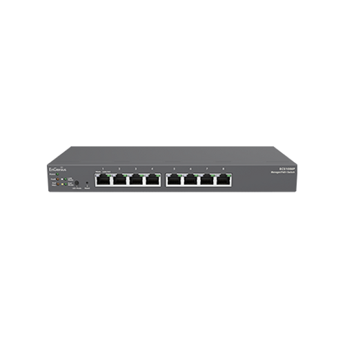 Cloud Managed Switch 8-port GbE PoE.af 55W 2GbE smart+ DT slika 2