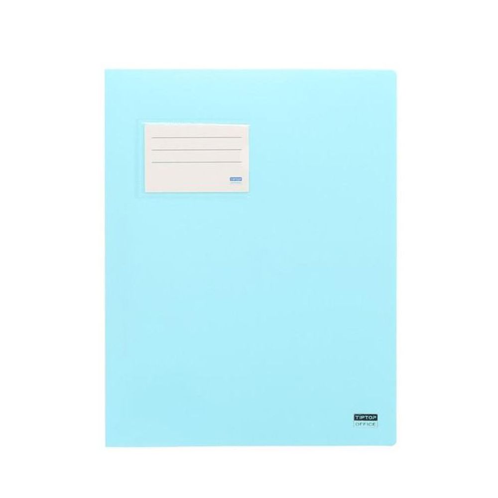 TipTop Office Fascikla sa Mehanikom & Prozor za karticu, A4 PP, Pastel Plava slika 1