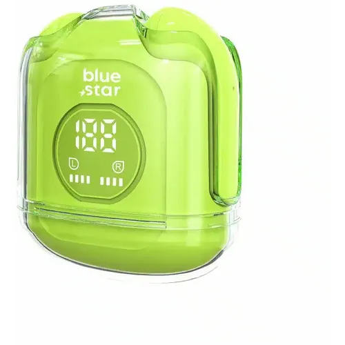 BLUE STAR bežične/bluetooth stereo slušalice TWS Transparency Fi22 zelene slika 4