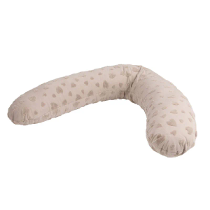 Bubaba by FreeON Jastuk za dojenje Hearts 170cm, Beige