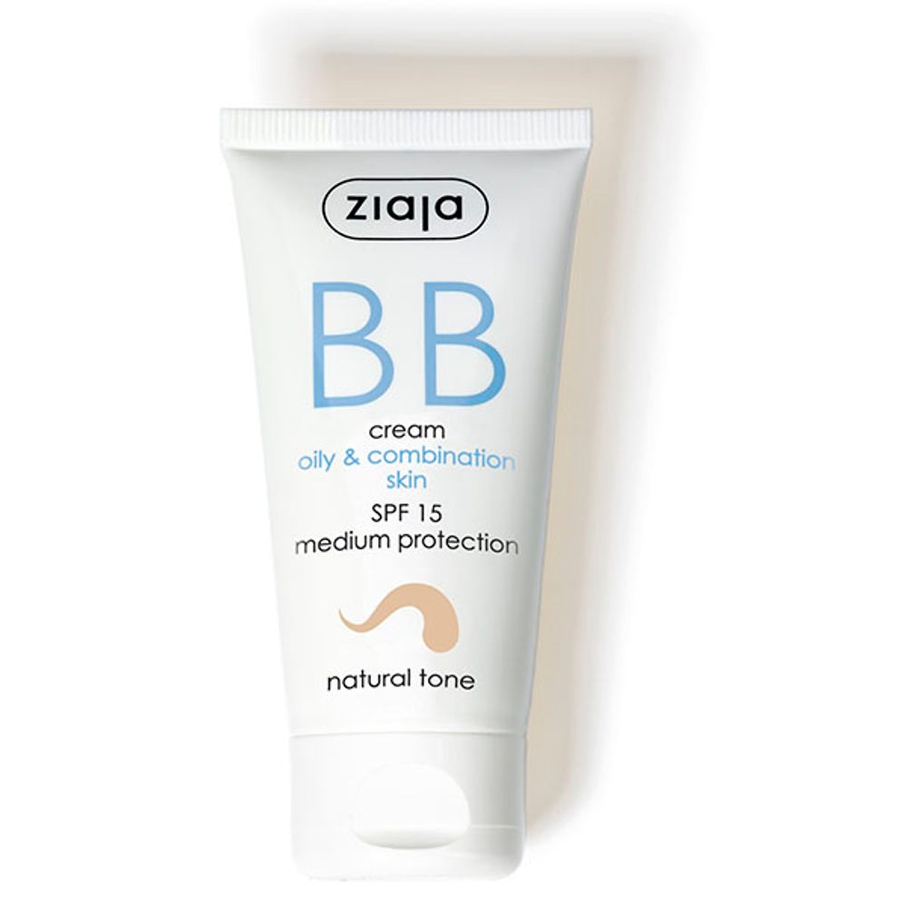Ziaja BB krema za masnu i kombiniranu kožu prirodni ton  50ml slika 1