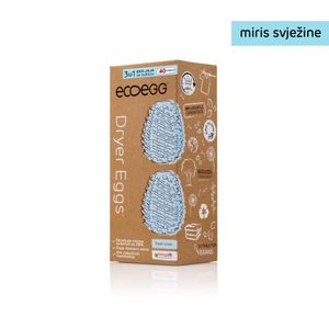 EcoEgg 3U1 Eko jaja za sušilicu, 40 sušenja - Miris svježine