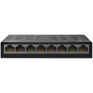 LiteWave 8-Port Gigabit Desktop Switch s 8 Gigabit RJ45 portova i plastičnim kućištem