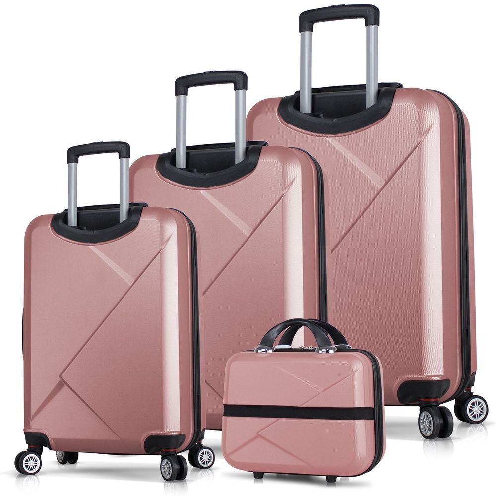 Set Kofera u Roze Zlatnoj Boji (4 Komada) slika 2