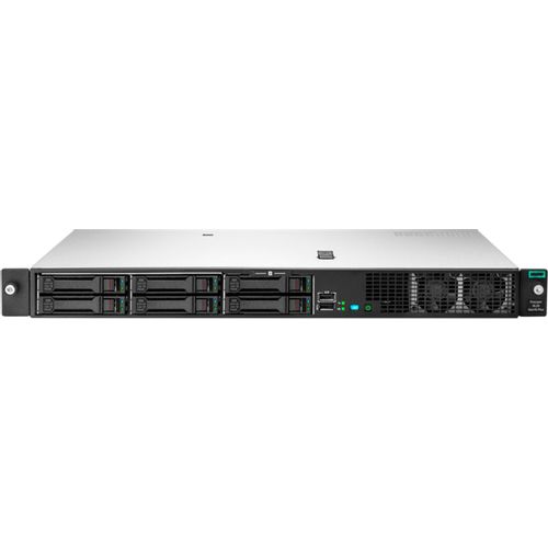Server HPE DL20 Gen10+  Intel 4C E-2314 2.8GHz 16GB-U 4SFF NoHDD NoODD 500W RPS Rack 1U (3-3-3) slika 1