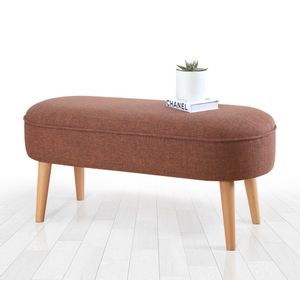 Lednok - Claret Red Claret Red Pouffe