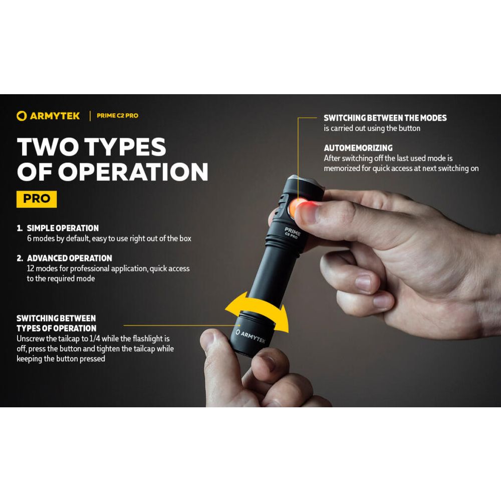 Armytek Baterijska lampa Prime C2 Pro slika 17