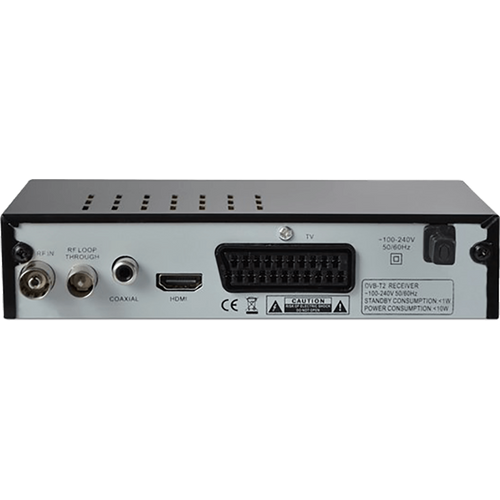 GoSAT Prijemnik zemaljski, DVB-T2, FullHD, H.265/HEVC, HDMI, Scart - GS 220T2 slika 2