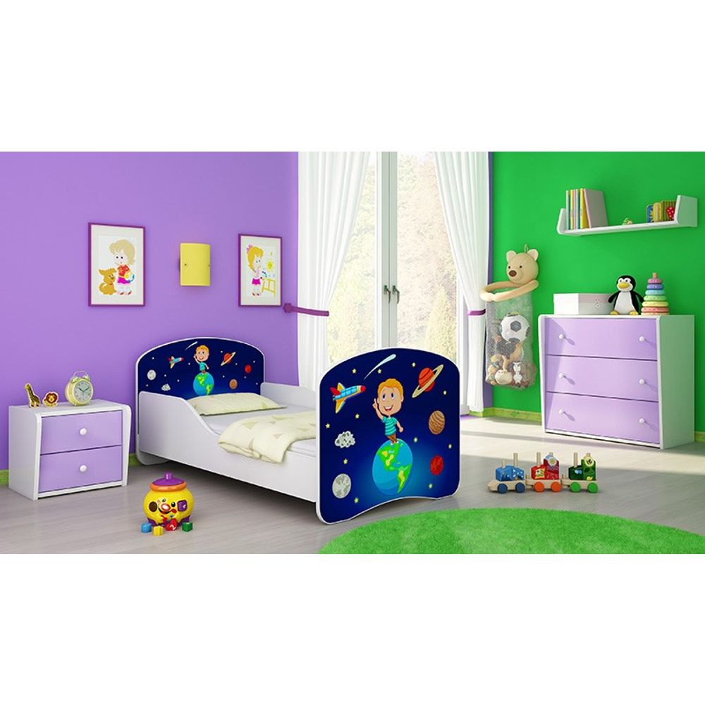 ACMA Dječiji krevet Acma I - 140x70cm - Dezen 22 slika 2