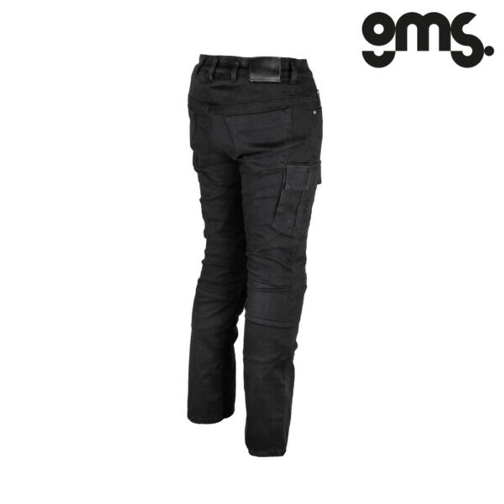 Pantalone - hlače za motor GMS Lizard Cargo - Crne vel.36/30 slika 2