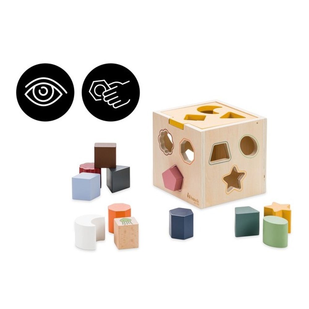 Hauck Drvena igračka Sorter sa oblicima Sort N Tidy slika 3