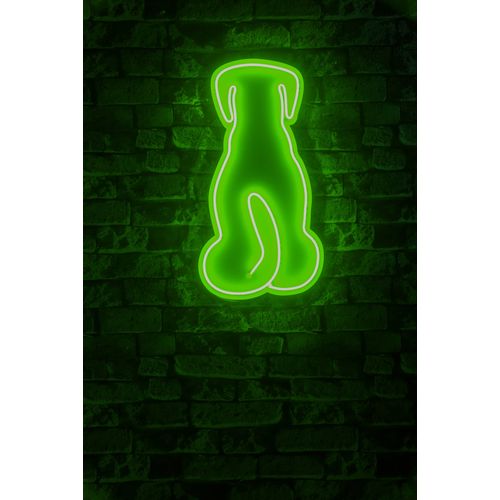 Wallity Ukrasna plastična LED rasvjeta, Doggy - Green slika 2