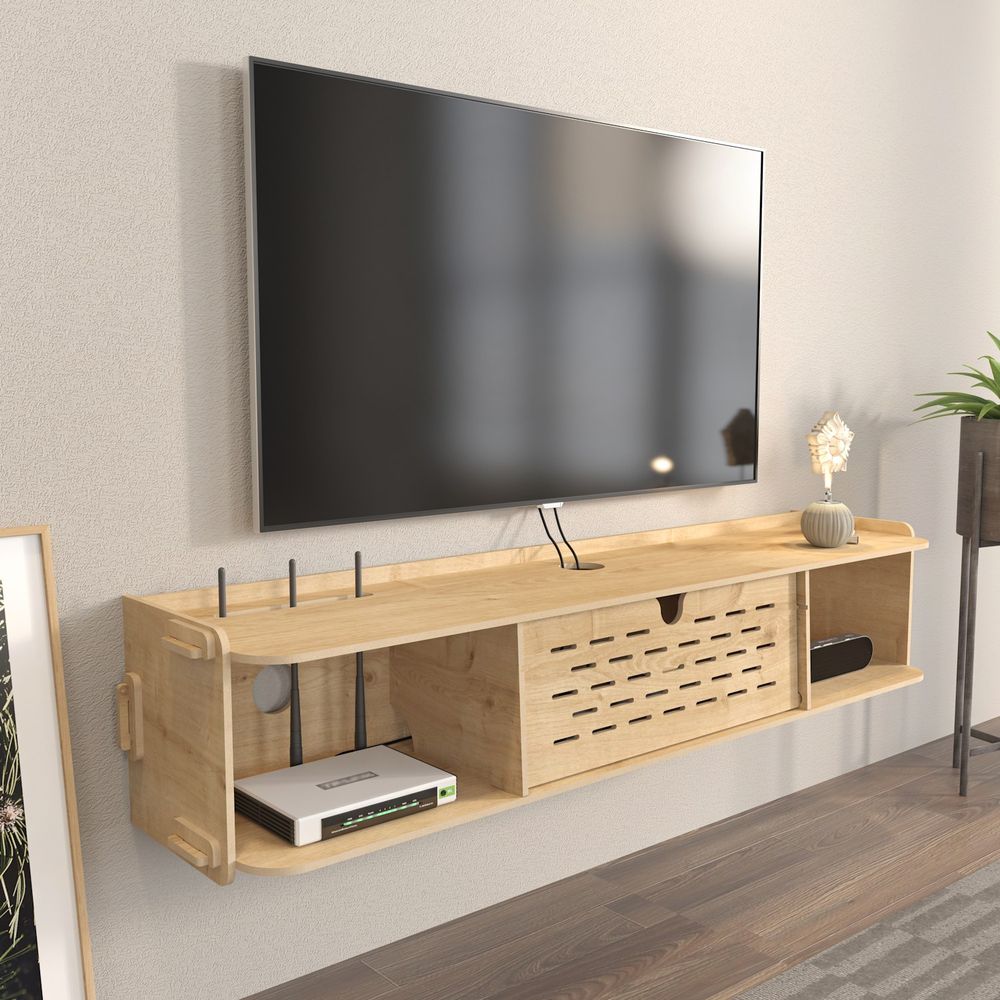 TV stalak Sima, boje hrasta slika 2