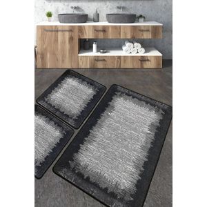 Set višebojnih prostirki za kupatilo Esper (3 komada)
