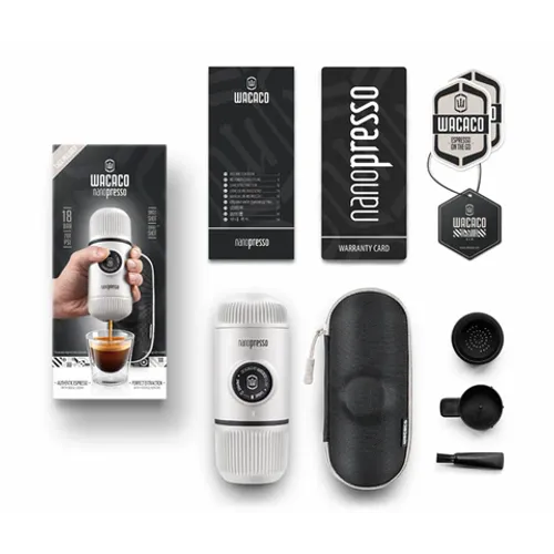 WACACO NANOPRESSO CHILL WHITE + FUTROLA slika 5