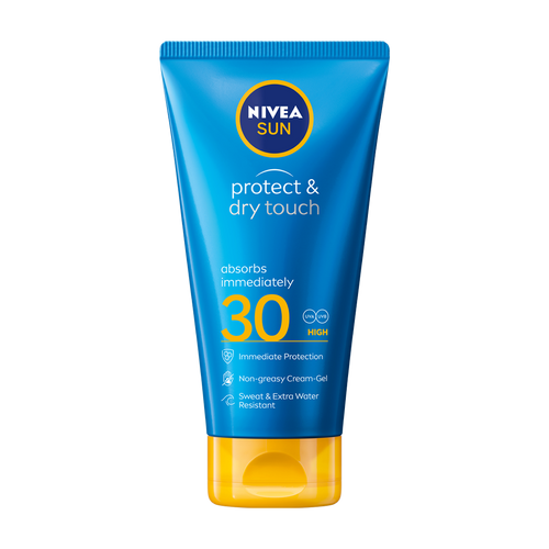 NIVEA SUN protect & dry krema-gel u tubi za zaštitu od sunca SPF 30 175 ml slika 1