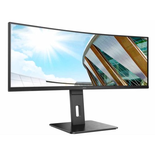 Monitor AOC CU34P2A 34"/VA,zakrivljen,21:9/3440x1440/100Hz/4ms GtG/HDMIx2,DP,USB/visina/VESA/crna slika 4