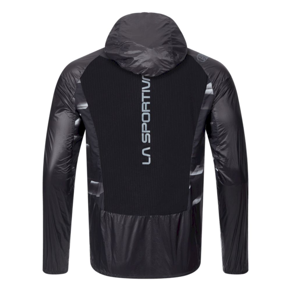 La Sportiva Muška jakna Blizzard Windbreaker, Carbon/Black slika 2