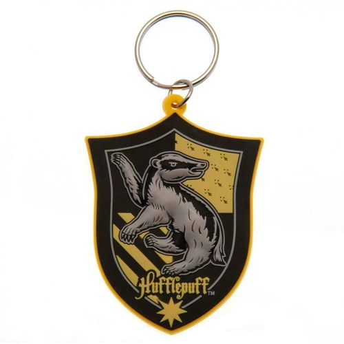 PYRAMID HARRY POTTER (HUFFLEPUFF) RUBBER KEYCHAIN slika 1